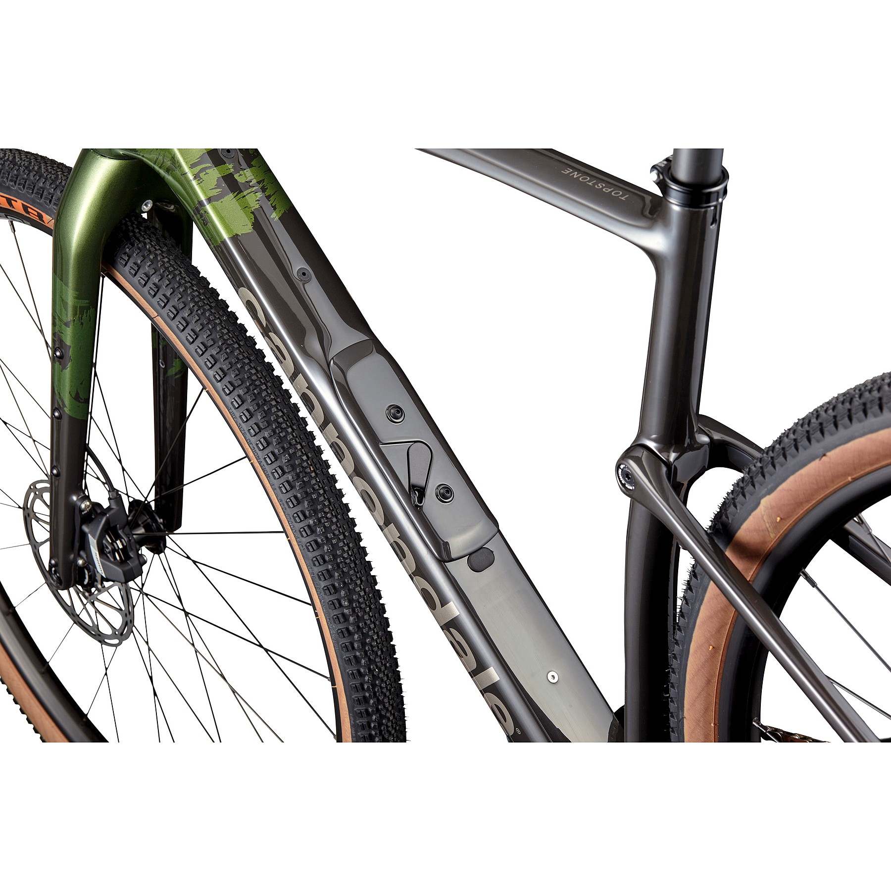 Cannondale TOPSTONE　緑　ライト付 Cannondale TOPSTONE 緑 ライト付（森の息吹を感じるCANNONDALE