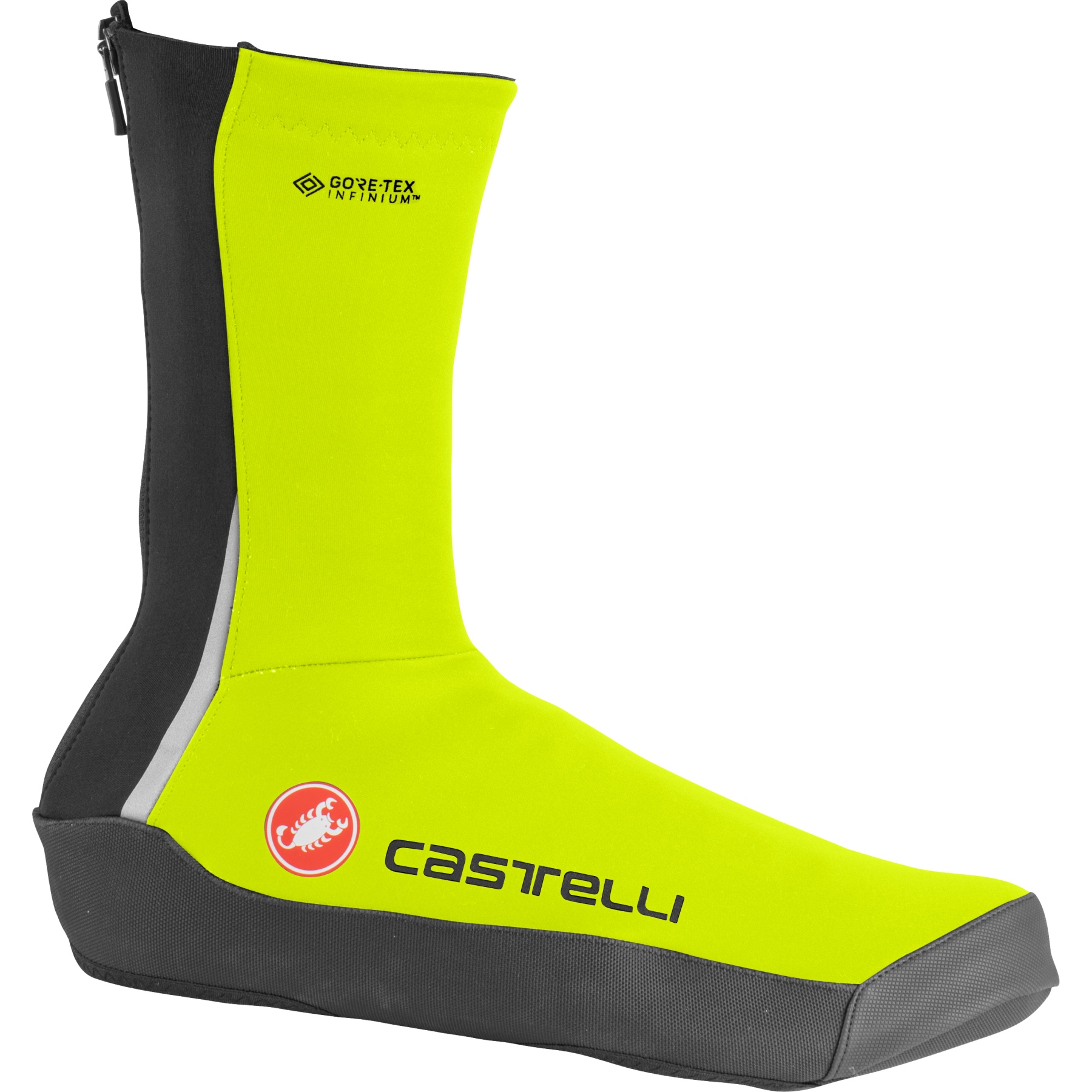 Picture of Castelli Intenso UL Shoecover - electric lime 383