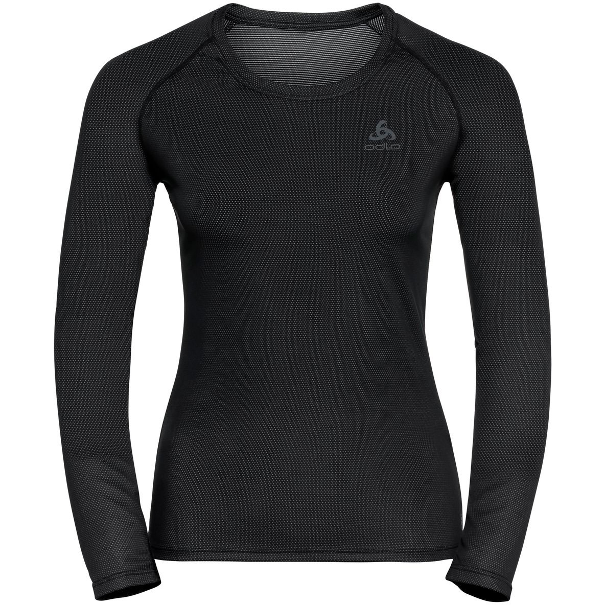Produktbild von Odlo Active F-Dry Light Langarm-Unterhemd Damen - schwarz