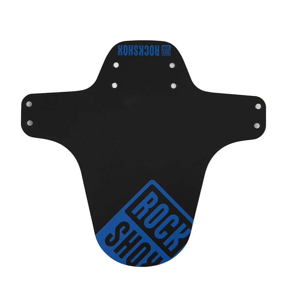 Produktbild von RockShox MTB Schutzblech - Black - Gloss Blue Print - SID Ultimate