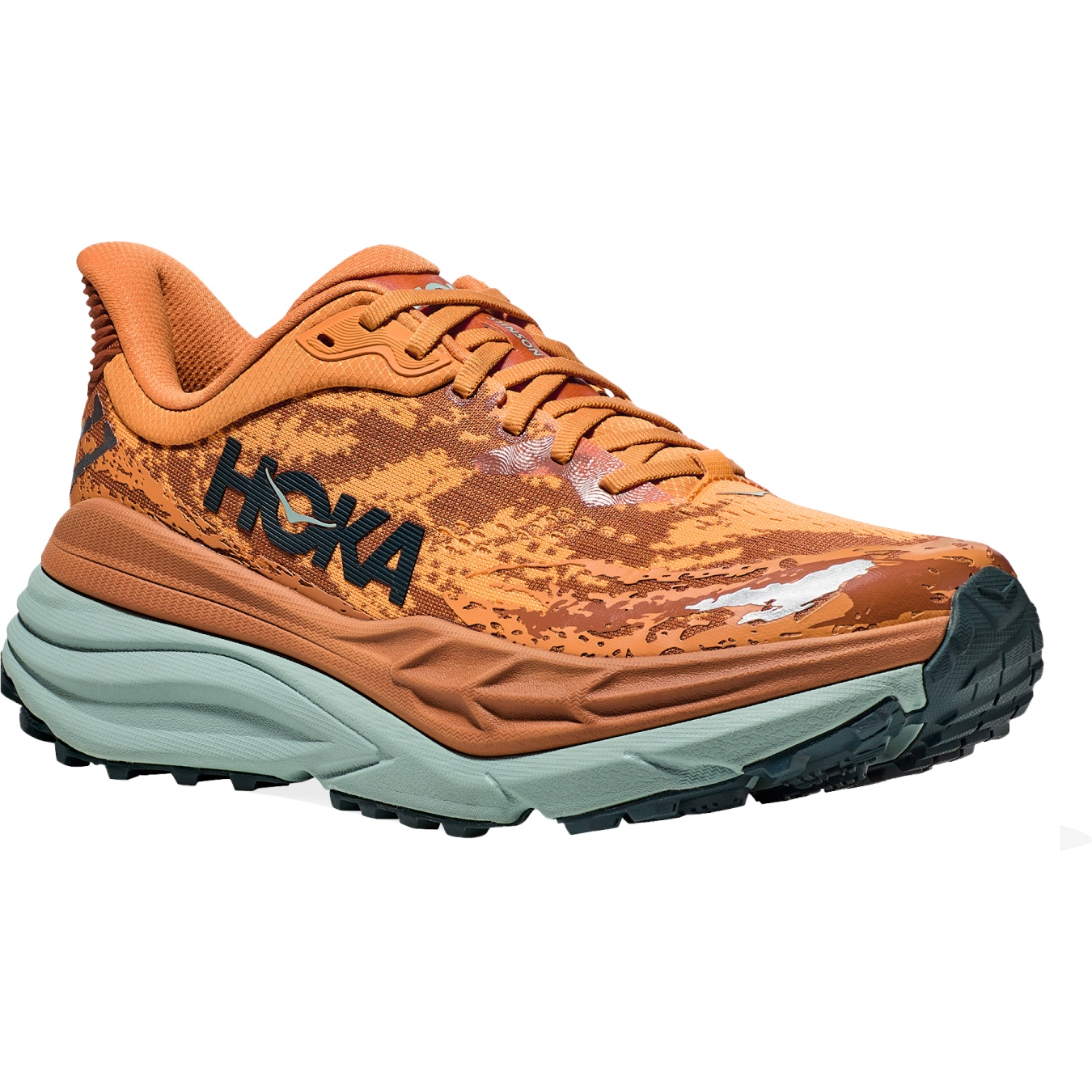 Picture of Hoka Stinson 7 Running Shoes - amber haze / amber brown