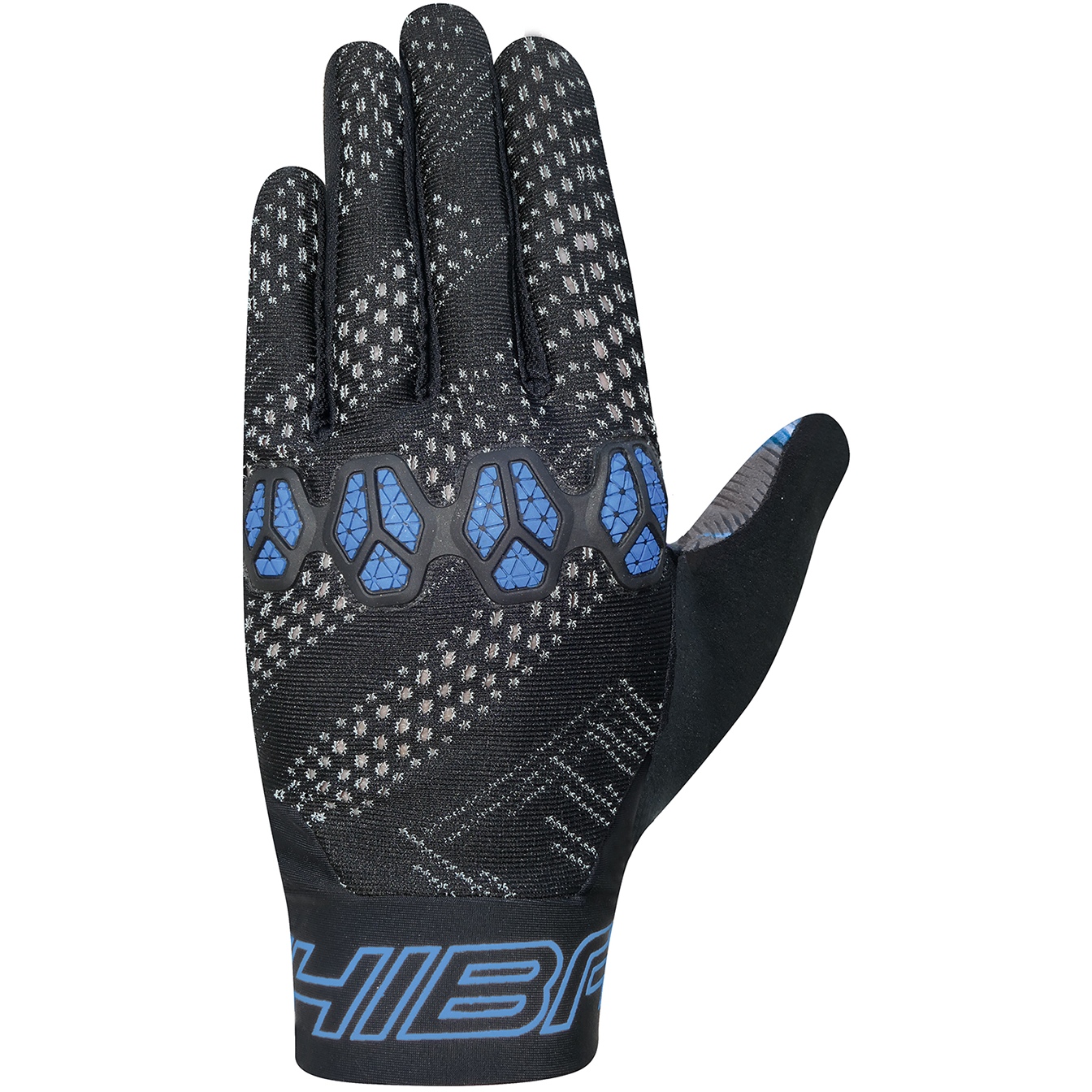 Picture of Chiba Trinity Youth Cycling Gloves - black/royal