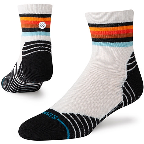 Image of Stance Vindicated Mid Wool Quarter Socks Unisex - lightheather