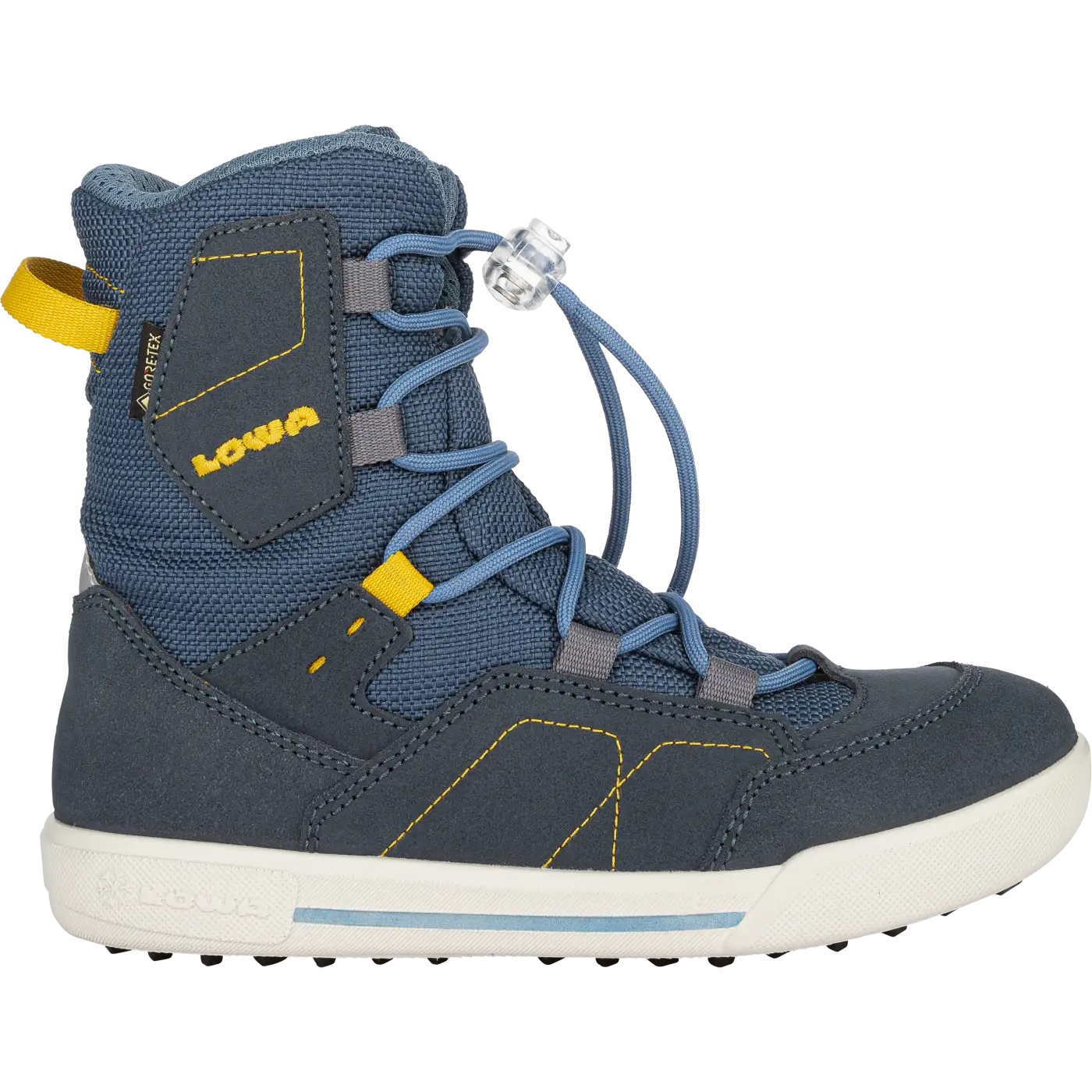 Productfoto van LOWA Raik GTX Kids Winter Boots (Size 25-35) - dark blue/denim