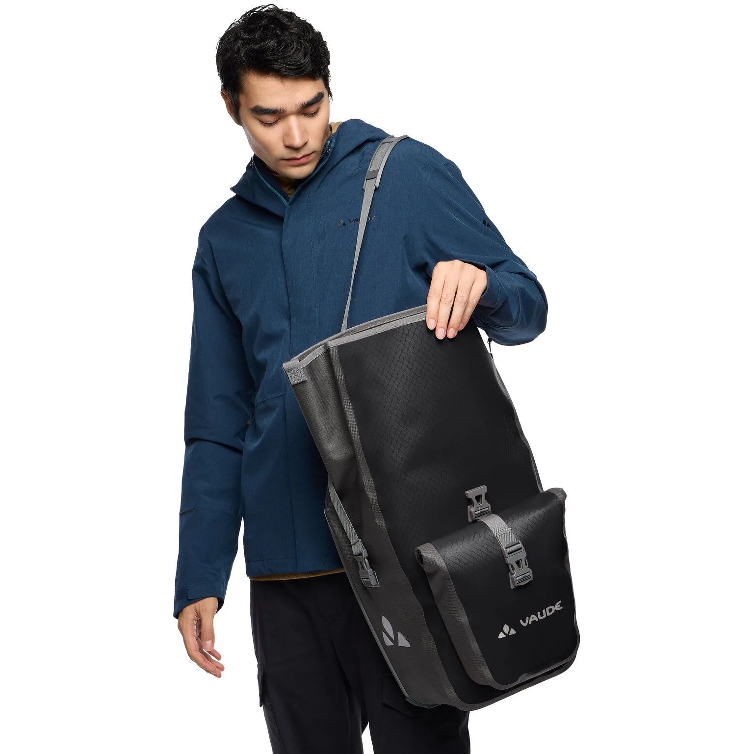 Vaude Aqua Back Plus Fahrradtasche (Paar) - 2x25,5L - black