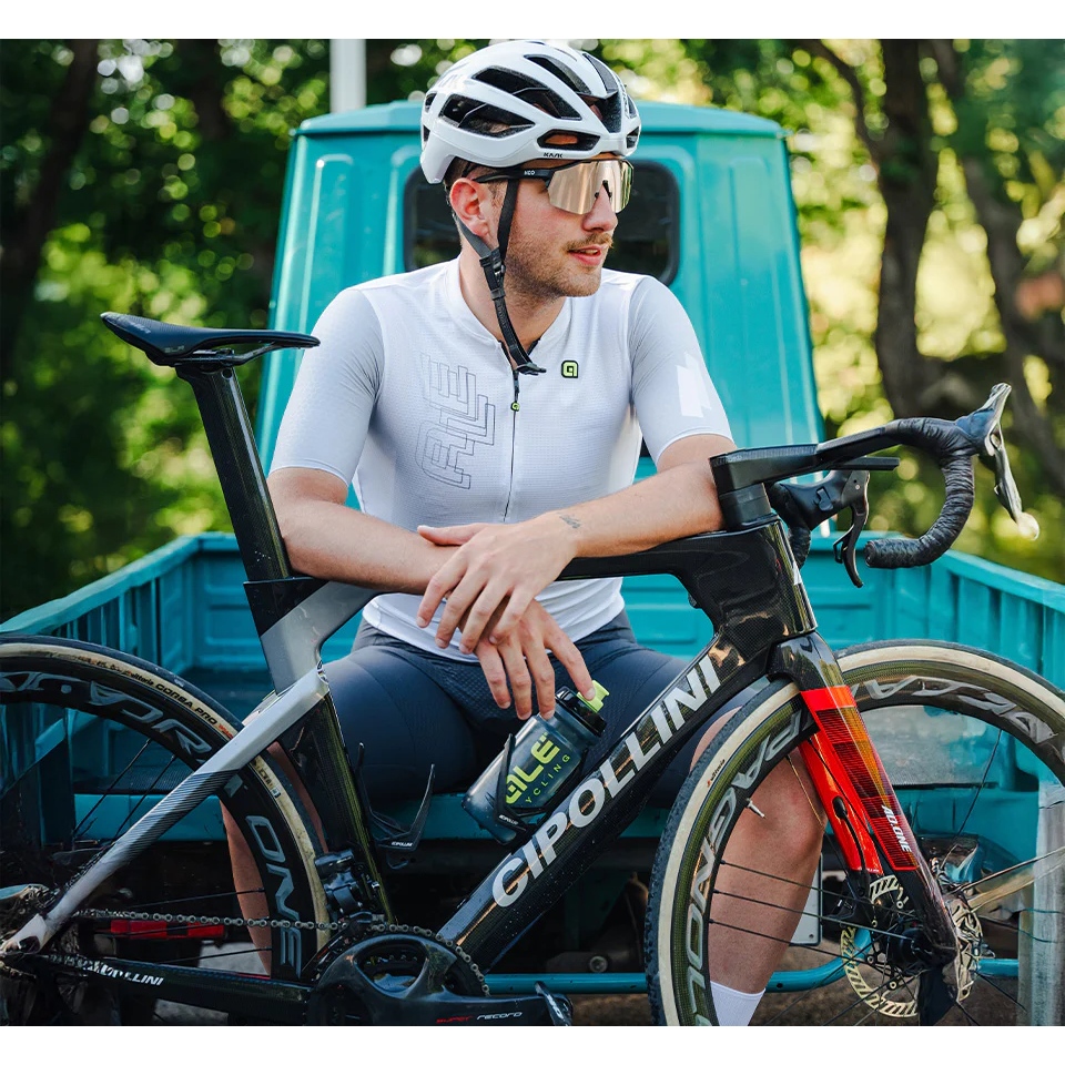 Alé Maillot Manches Courtes Homme PR-E Follow Me blanc BIKE24