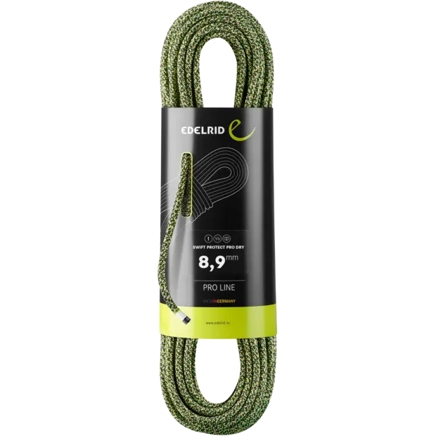 Produktbild von Edelrid Swift Protect Pro Dry 8,9 mm Kletterseil - 80 m - night-green