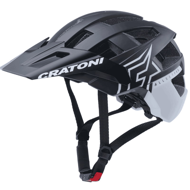 Produktbild von CRATONI AllSet Pro Helm - schwarz-weiß matt