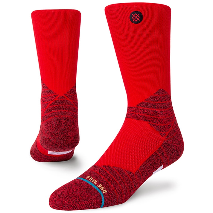 Picture of Stance Icon Sport Crew Socks Unisex - red
