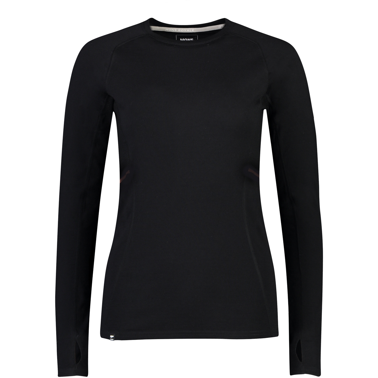 Produktbild von Mons Royale Olympus Langarmshirt Damen - schwarz
