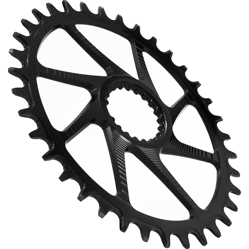 Picture of Garbaruk MTB Chainring - Direct Mount / Round / Narrow-Wide - for Shimano Deore XT M8100 / SLX M7100 - black