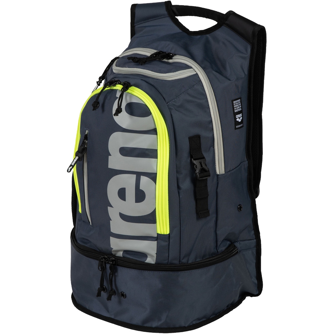 Picture of arena Fastpack 3.0 Backpack - Navy-Neon Yellow