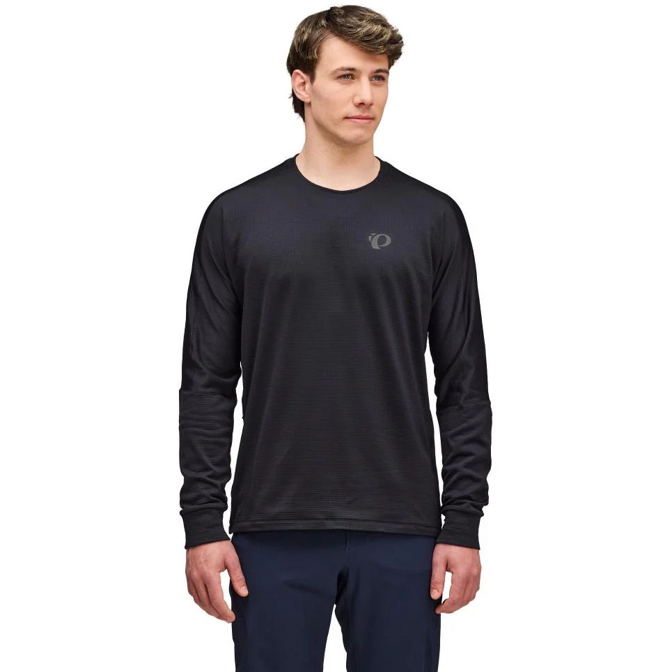 Утепленный длинный рукав MTB Jersey PEARL iZUMi Summit для мужчин 19122503 - черный - 021 black