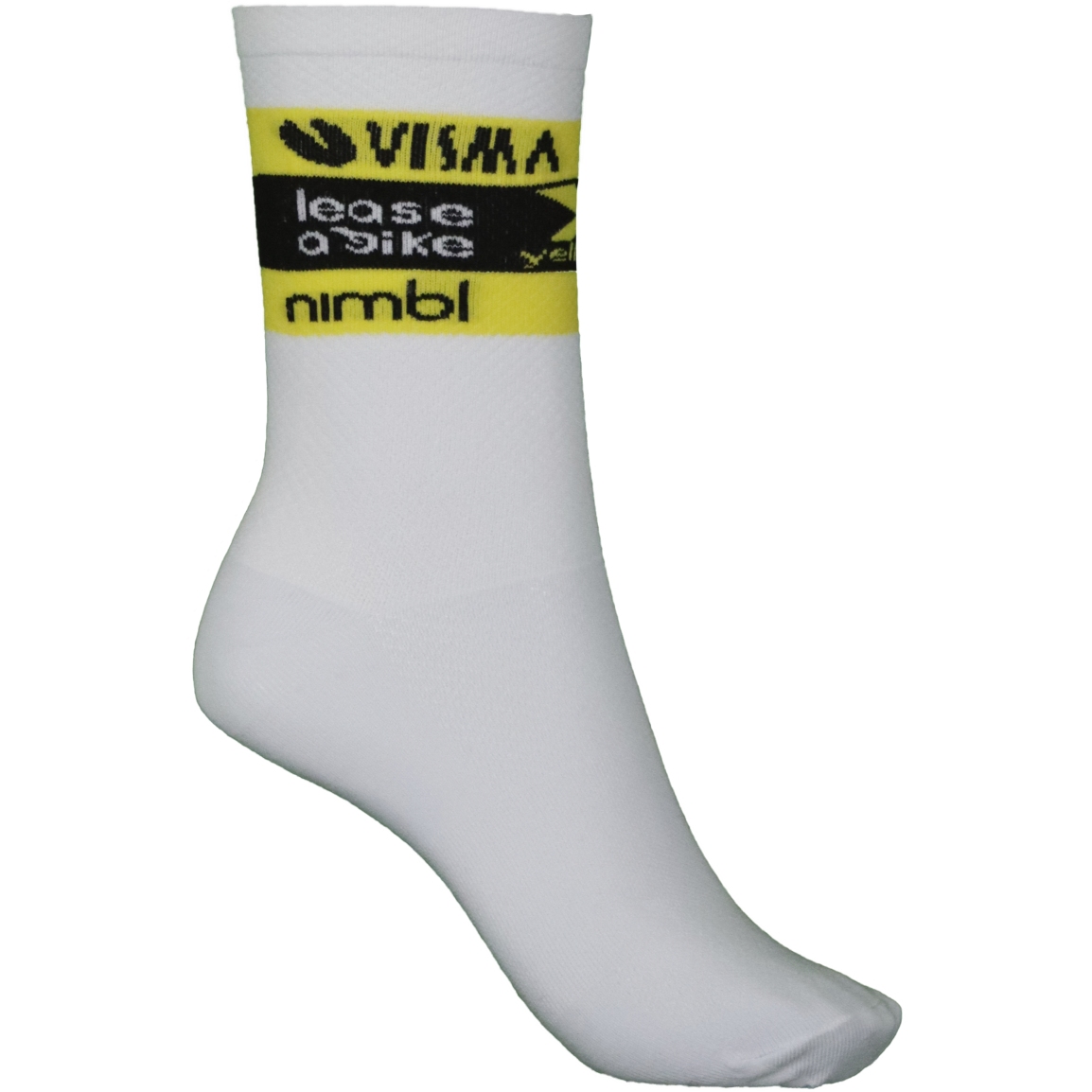 Produktbild von RAPidGEAR Team Visma | Lease a Bike Replica Socken 2025 - weiß
