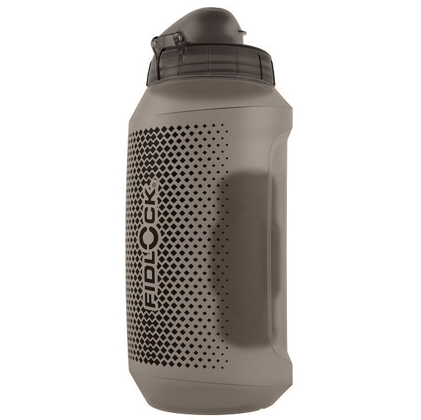 Produktbild von Fidlock Twist Single Trinkflasche 750 ml Compact + Bottle Connector Halterung - schwarz transparent