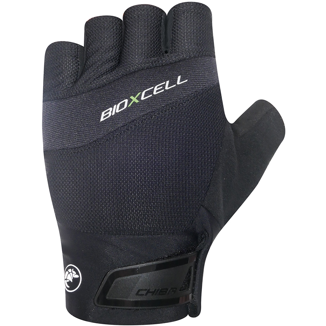 Produktbild von Chiba BioXCell Pro Kurzfinger-Handschuhe - schwarz