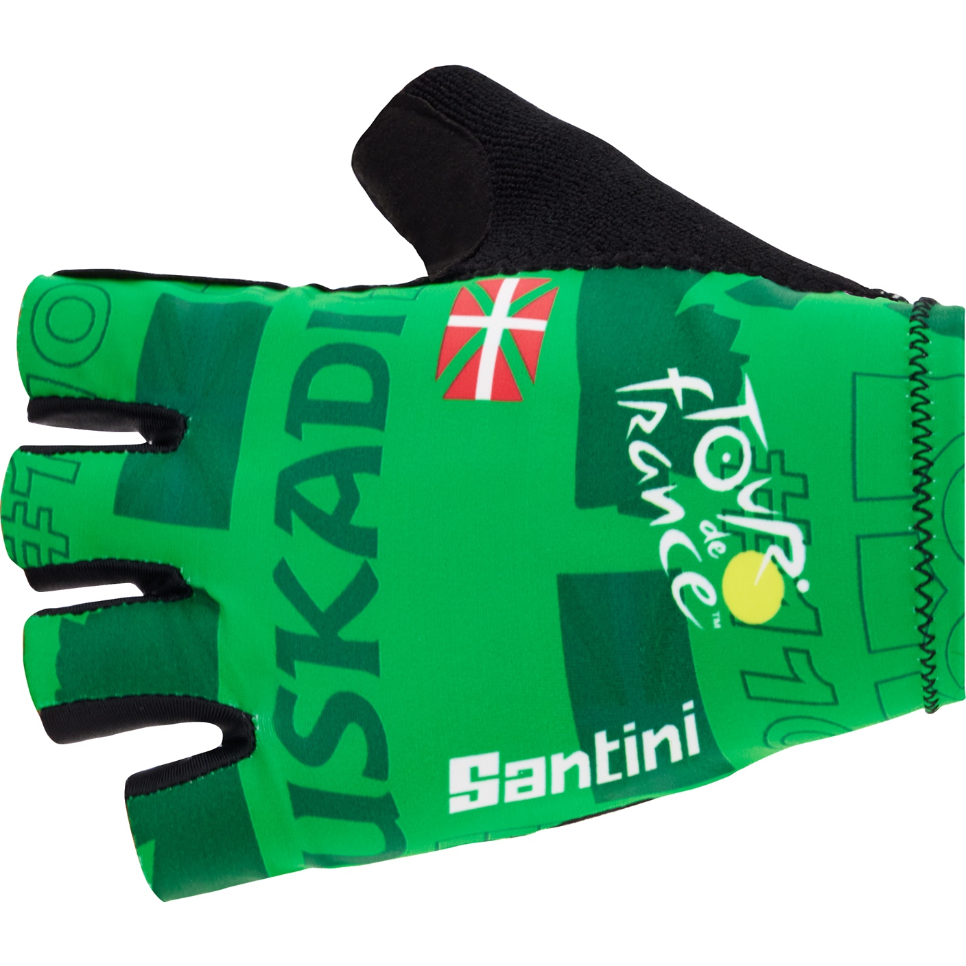 Produktbild von Santini Grand Depart Pais Vasco Handschuhe - Tour de France™ 2023 Collection - RE367CLGDC2TDF - print