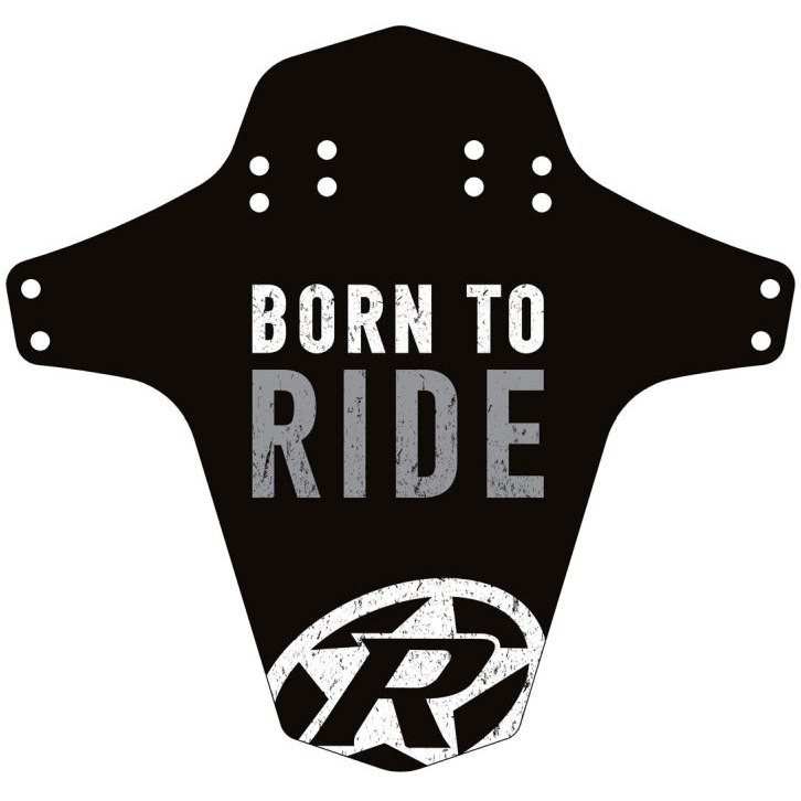 Produktbild von Reverse Components Mudfender - Born to Ride - grau