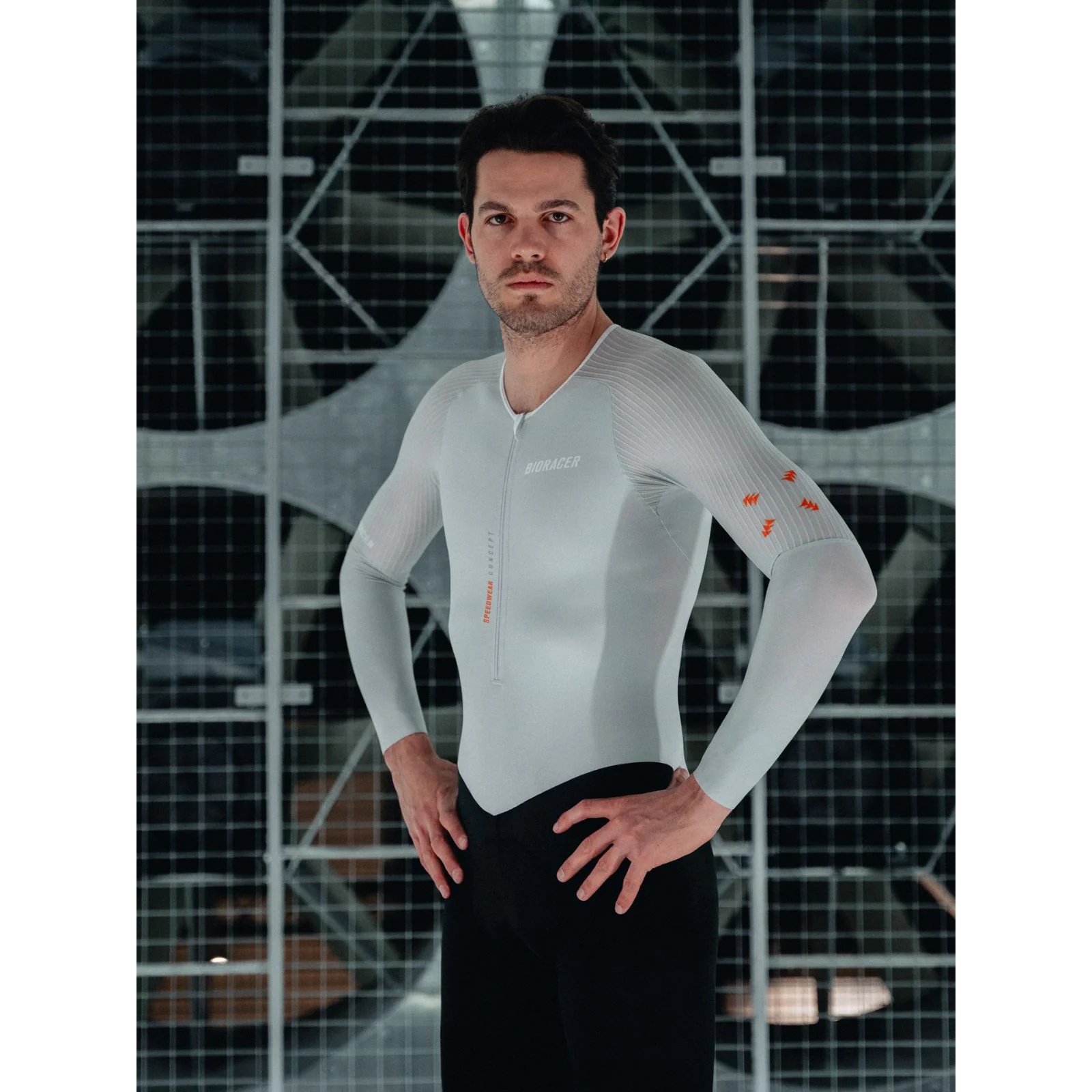 Bioracer Speedwear Time Trial Racesuit Men - cool grey | BIKE24