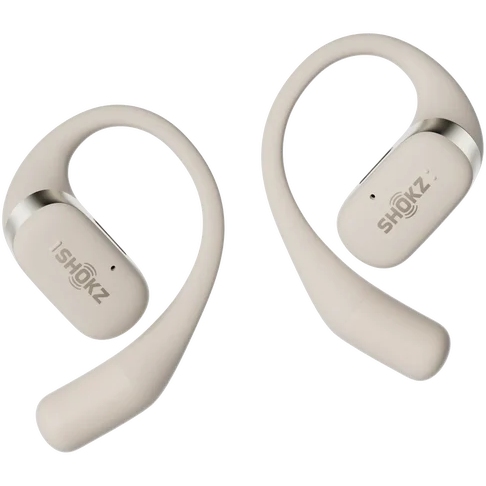 Shokz OpenFit Headphones - Beige | BIKE24