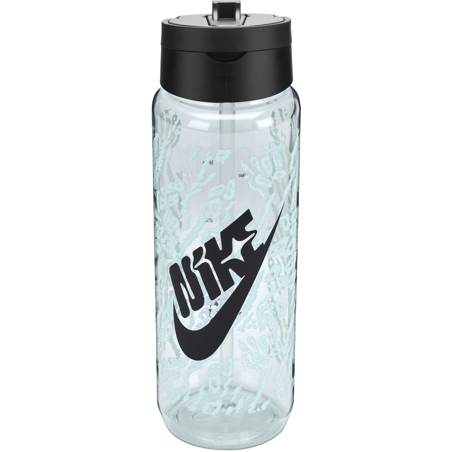 Produktbild von Nike Tritan Renew Recharge Straw Trinkflasche 24 oz Graphic / 709ml - barely green/black/black 301