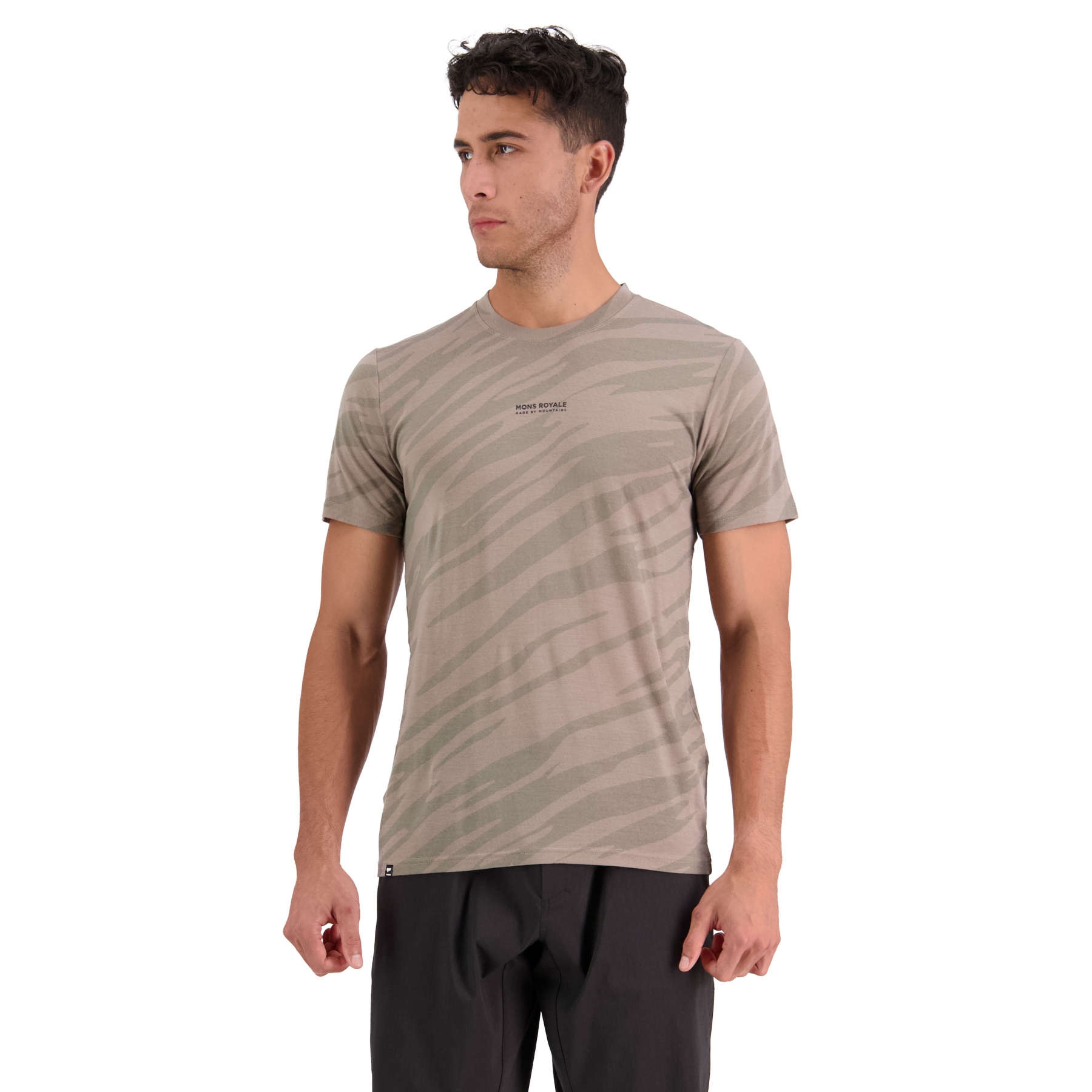 Produktbild von Mons Royale Icon Merino Air-Con T-Shirt Herren - undercover camo