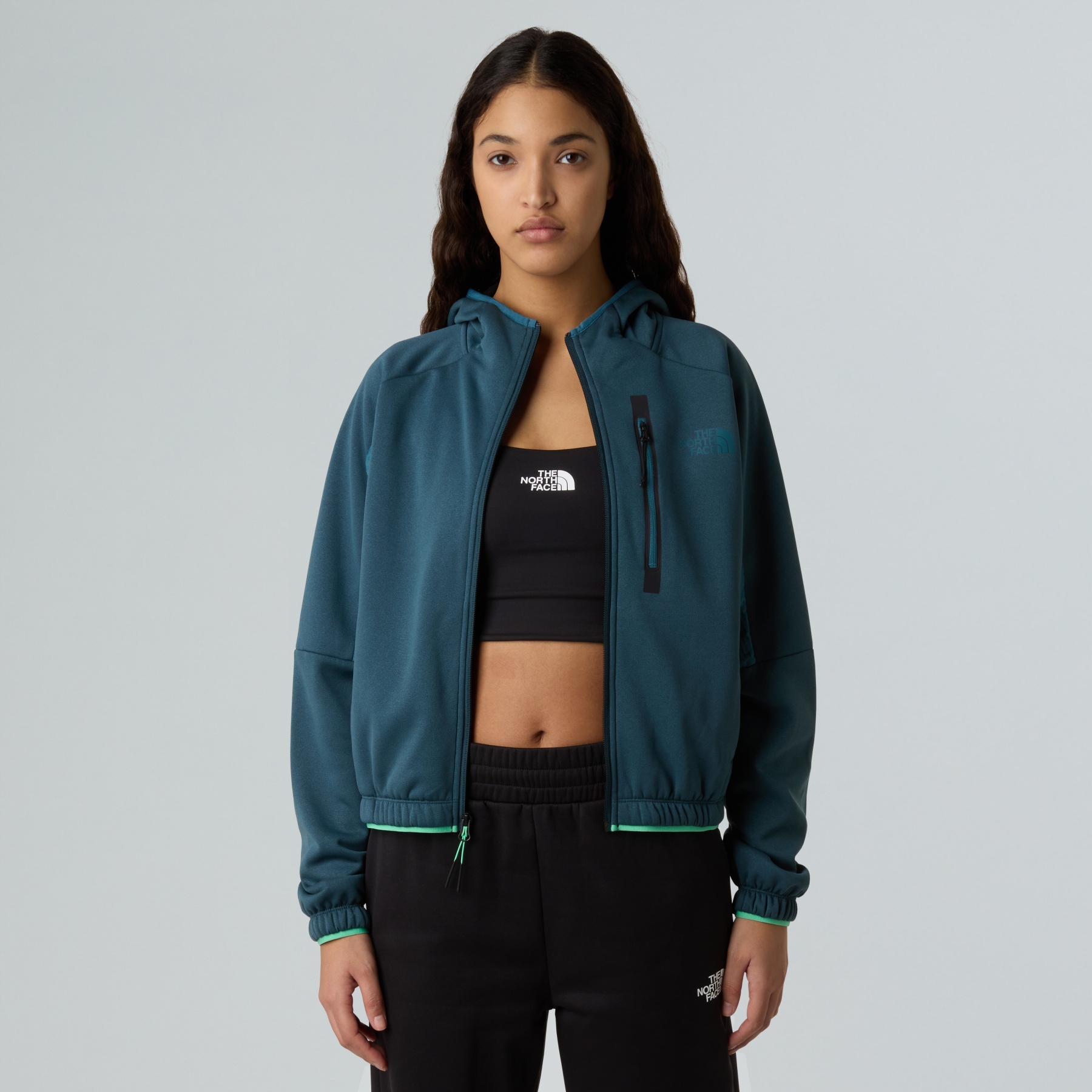 Face Femme Polaire Capuche The North Face The North Face Veste