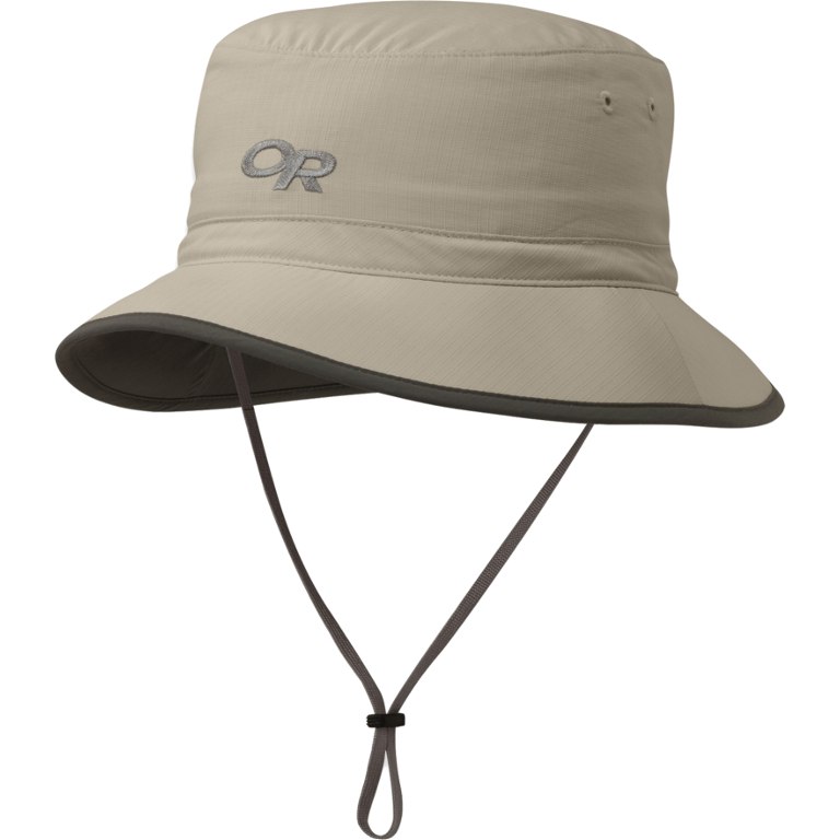 Picture of Outdoor Research Sun Bucket Hat - khaki/dark grey