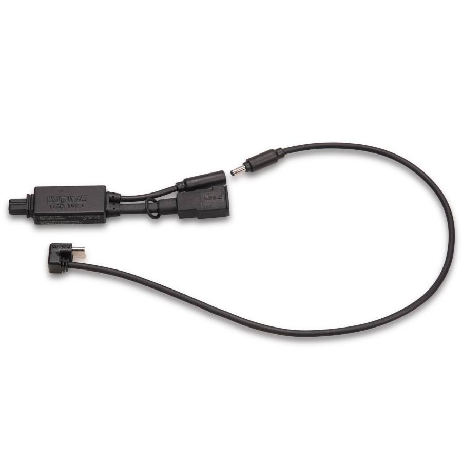 Photo produit de Lupine USB Two Cable - for Micro USB C