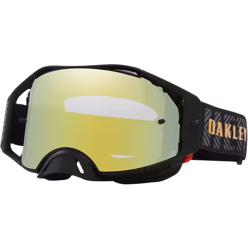 Photo produit de Oakley Lunettes - Airbrake MX - Jeffrey Herlings Signature/24K Iridium - OO7046-F9