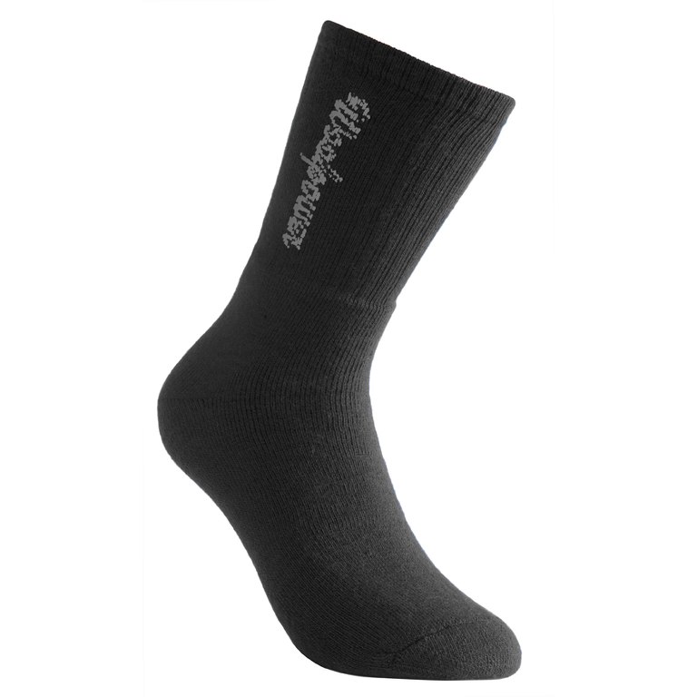 Produktbild von Woolpower Classic LOGO 400 Socken - schwarz