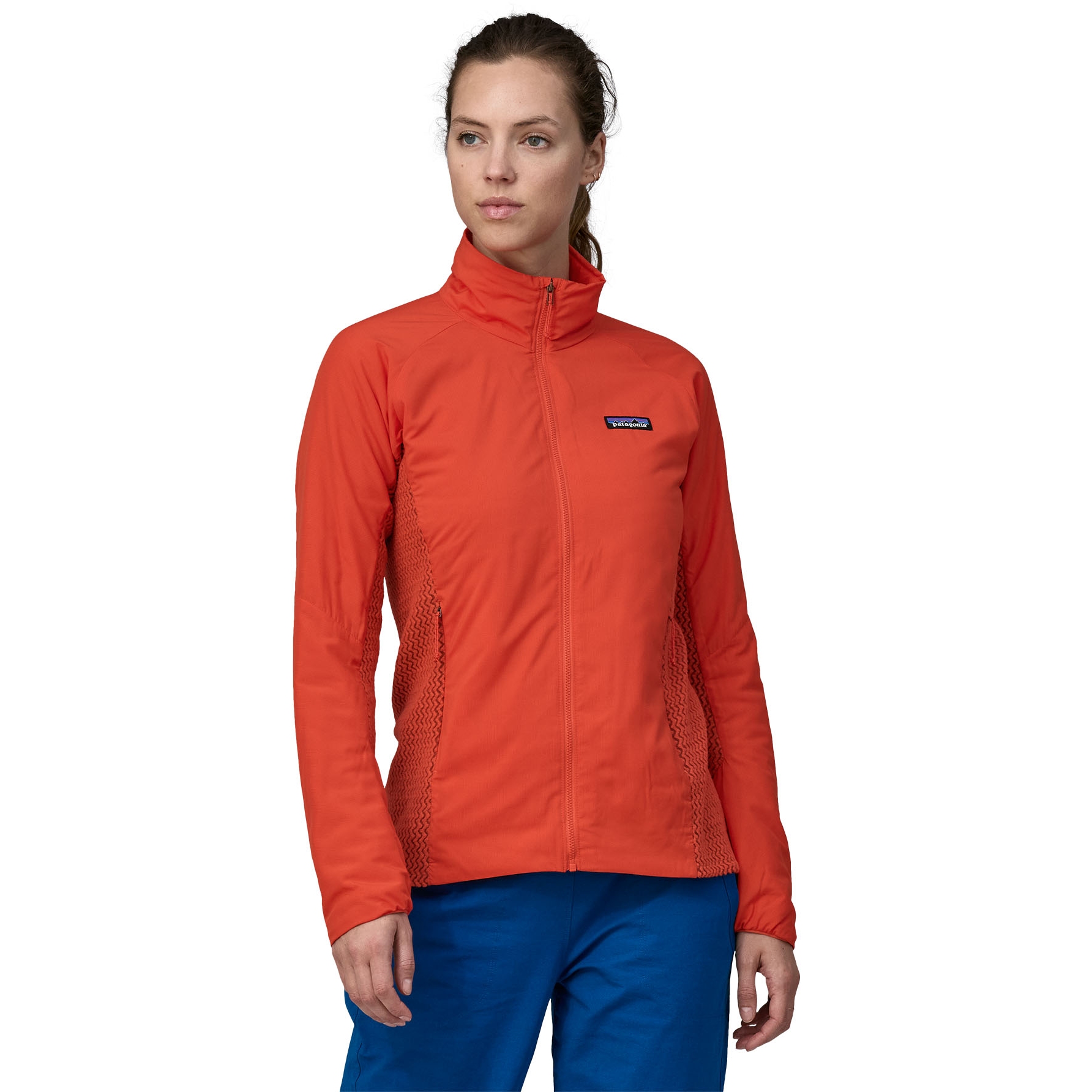 Patagonia Nano Air Light Hybrid Jacket Women Pimento Red BIKE24