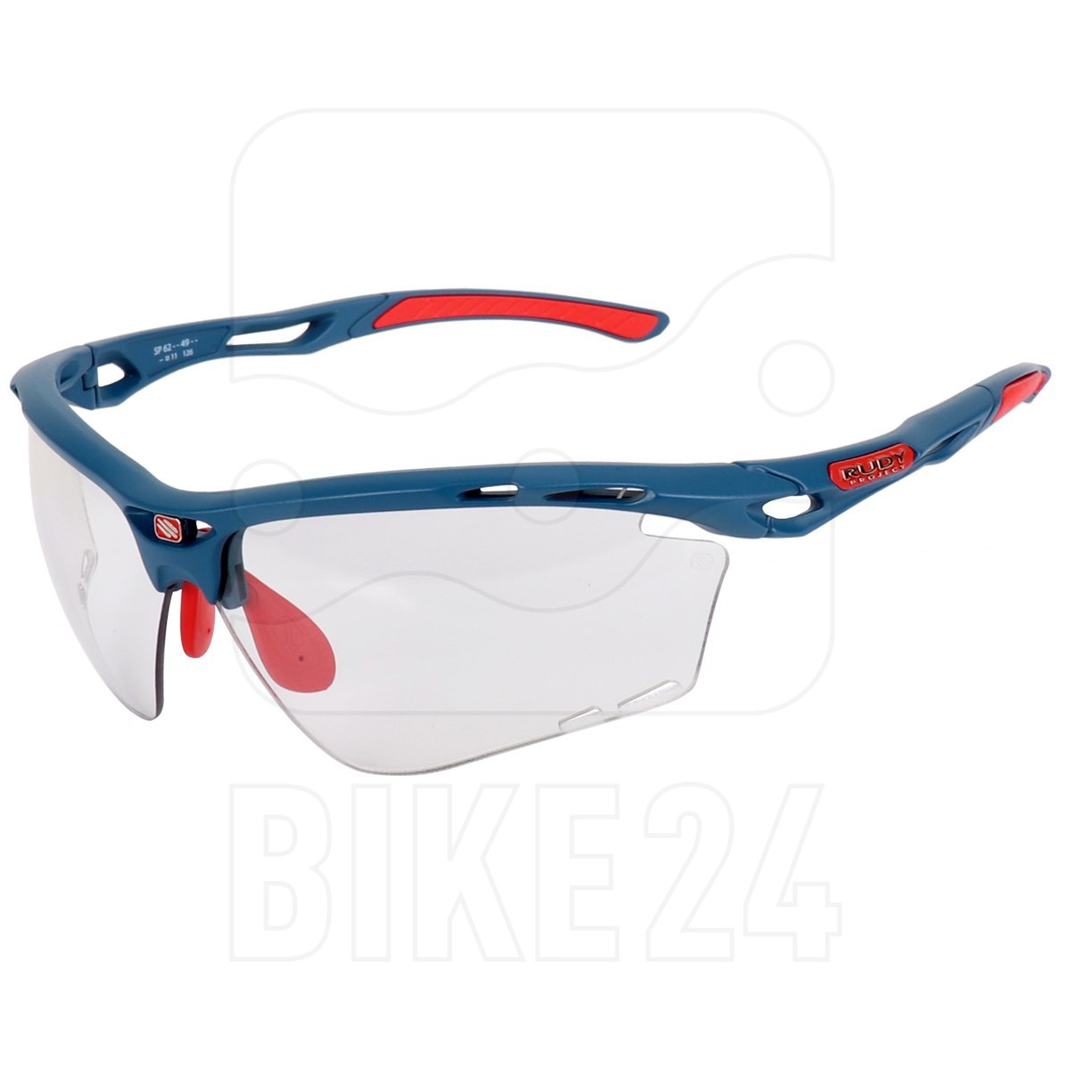 Picture of Rudy Project Propulse Glasses - Photochromic - Pacific Blue Matte/ImpactX 2Red