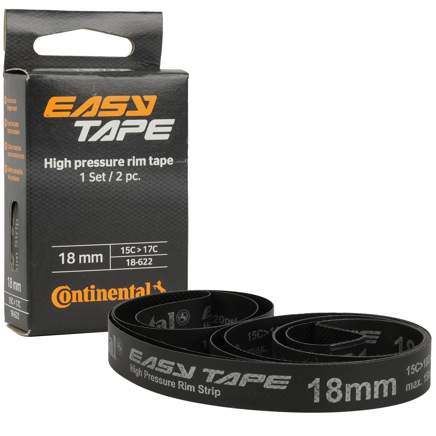 Photo produit de Continental Easy Tape High Pressure Rim Tape up to 15 bar - 2 pieces
