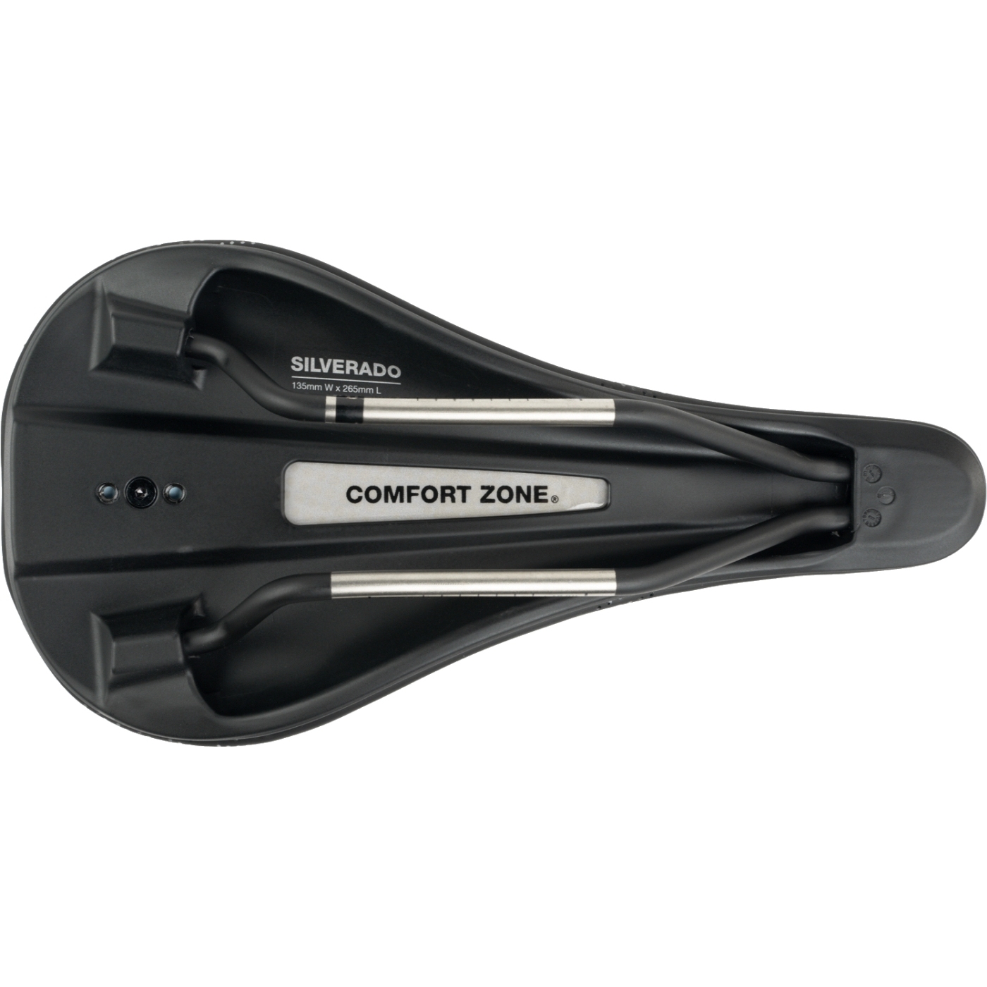 WTB Silverado Saddle - Fusion Form | Titanium | Medium - black 