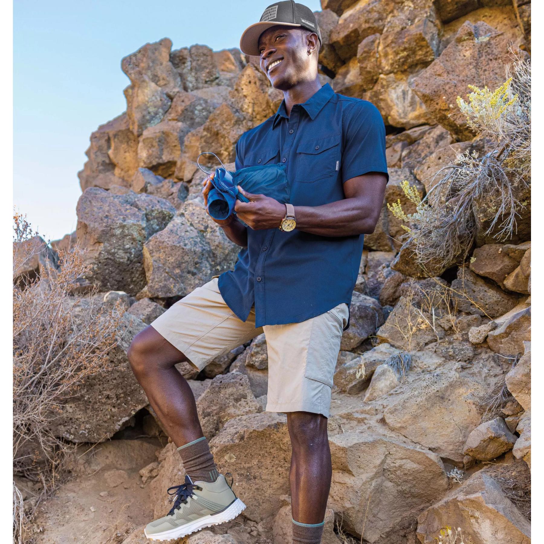 Columbia Utilizer II Solid Short Sleeve Shirt Men - Collegiate