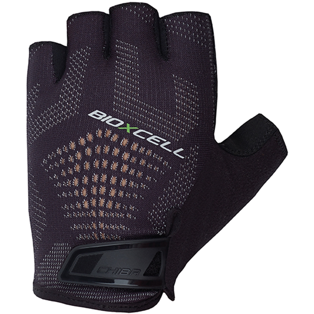 Produktbild von Chiba BioXCell Super Fly Kurzfinger-Handschuhe - schwarz/schwarz