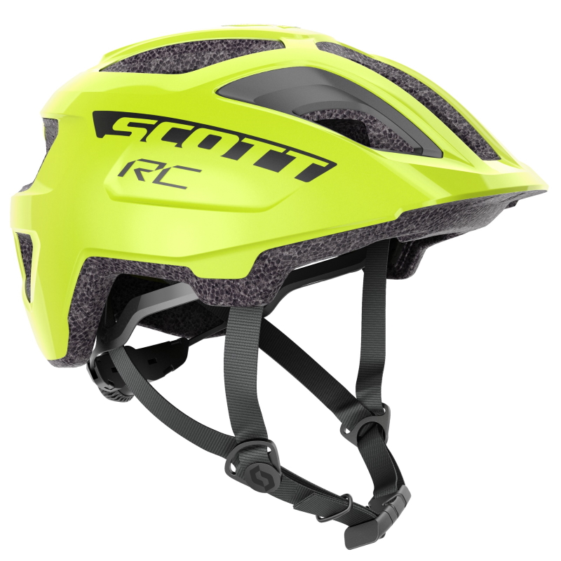 Picture of SCOTT Spunto Plus Junior (CE) Helmet - radium yellow RC