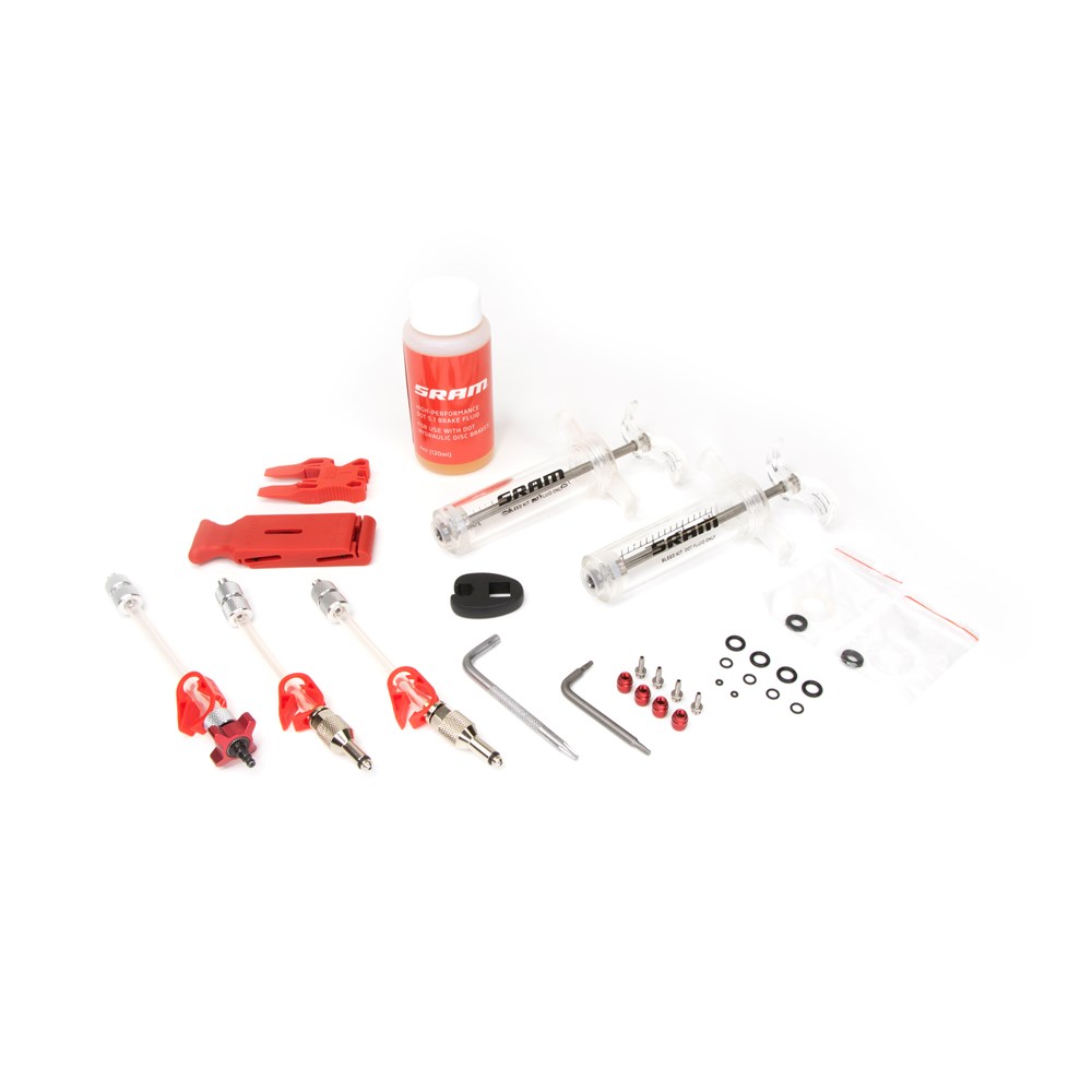 Image of SRAM Brake Bleed Kit V2 Pro - with DOT 5.1 Brake Fluid - 00.5318.045.002