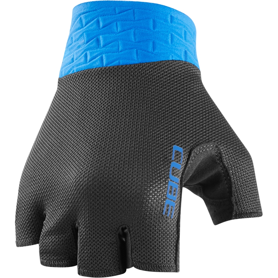 Produktbild von CUBE Performance Kurzfinger-Handschuhe - black&#039;n&#039;blue
