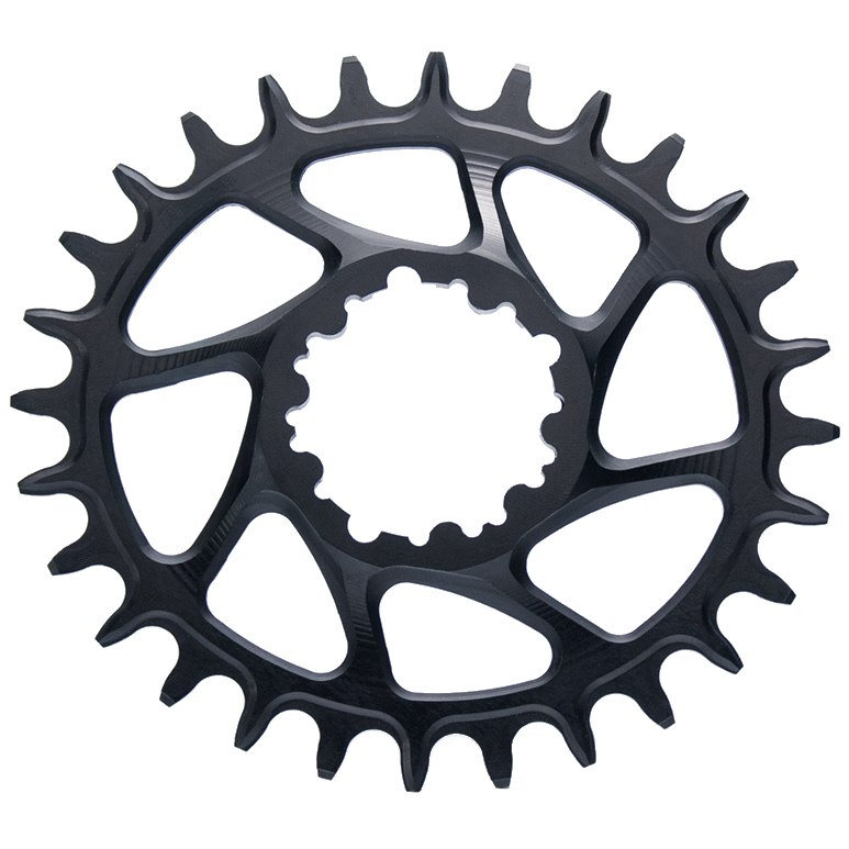 Picture of Garbaruk Melon MTB Chainring - Direct Mount / Oval / Narrow-Wide / Boost - for SRAM GXP - black
