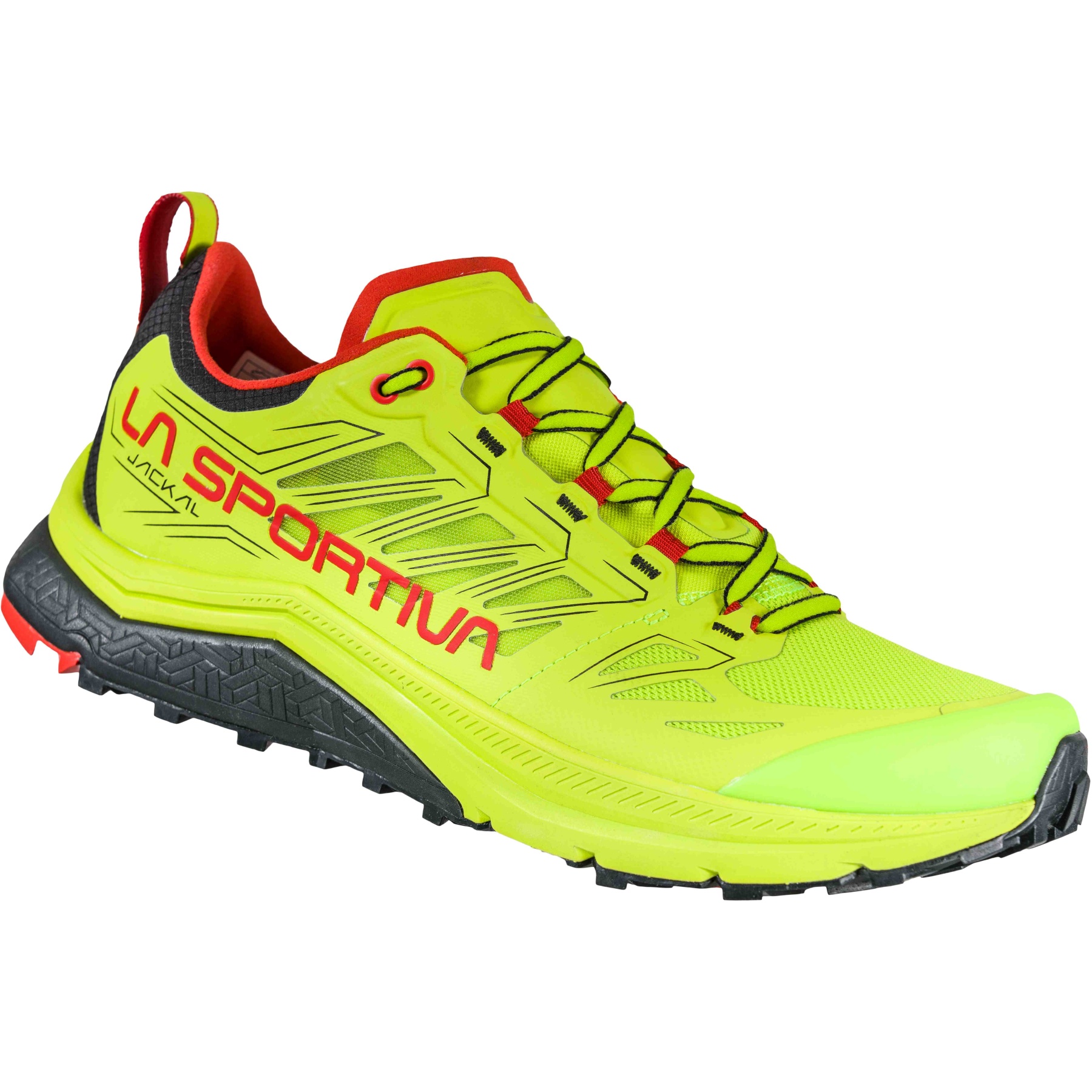 Picture of La Sportiva Jackal Running Shoes - Neon/Goji