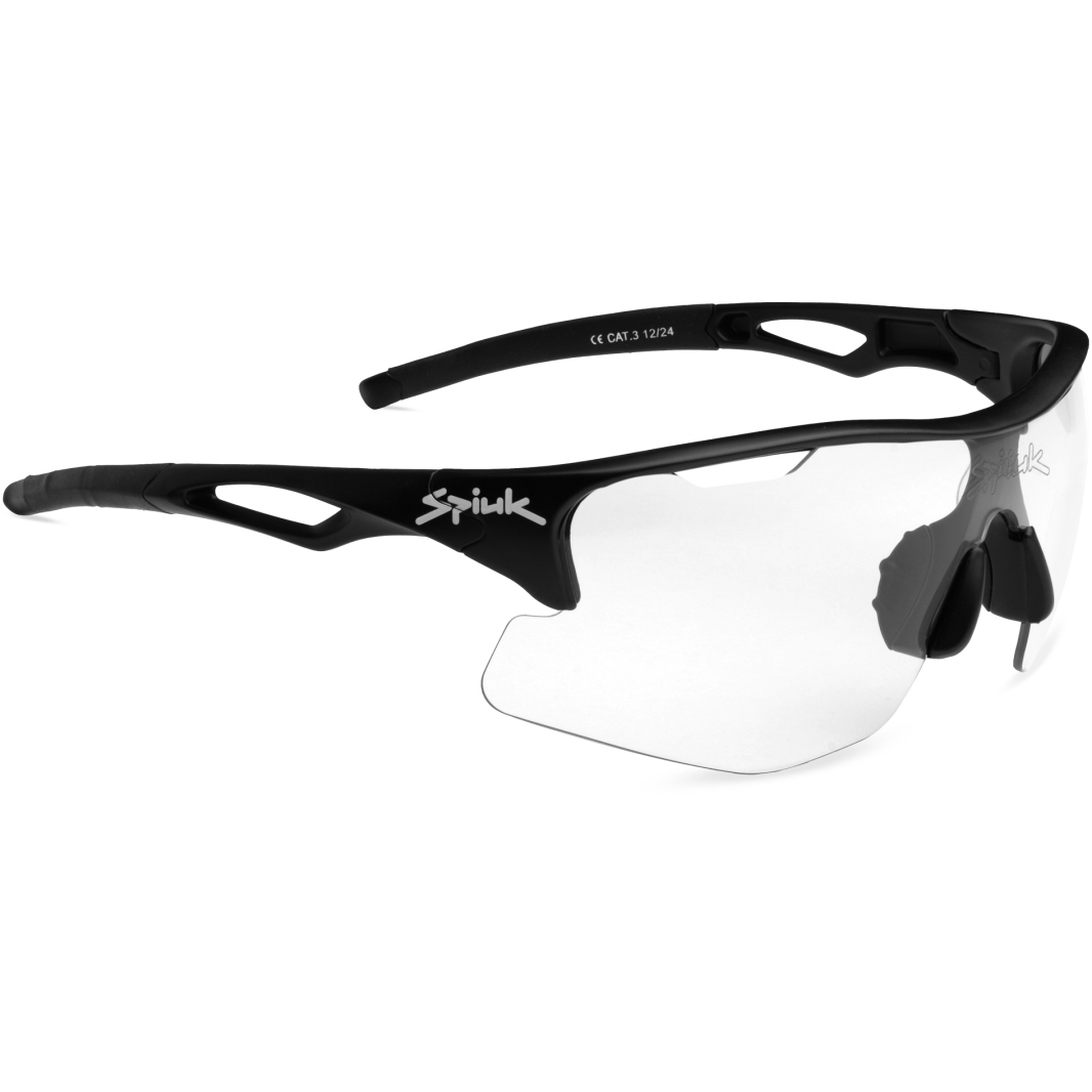 Photo produit de Spiuk Lunettes - Jifter 3 Lumiris II - Noir | Lumiris II + Mirror Red