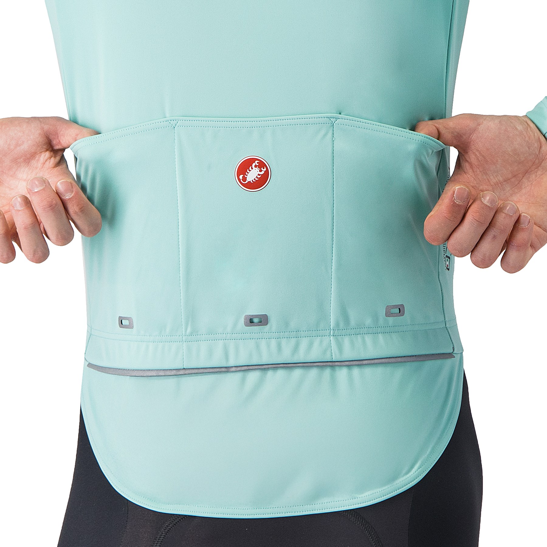 Castelli Perfetto RoS 3 Jacket Men - pool blue/black reflex 457