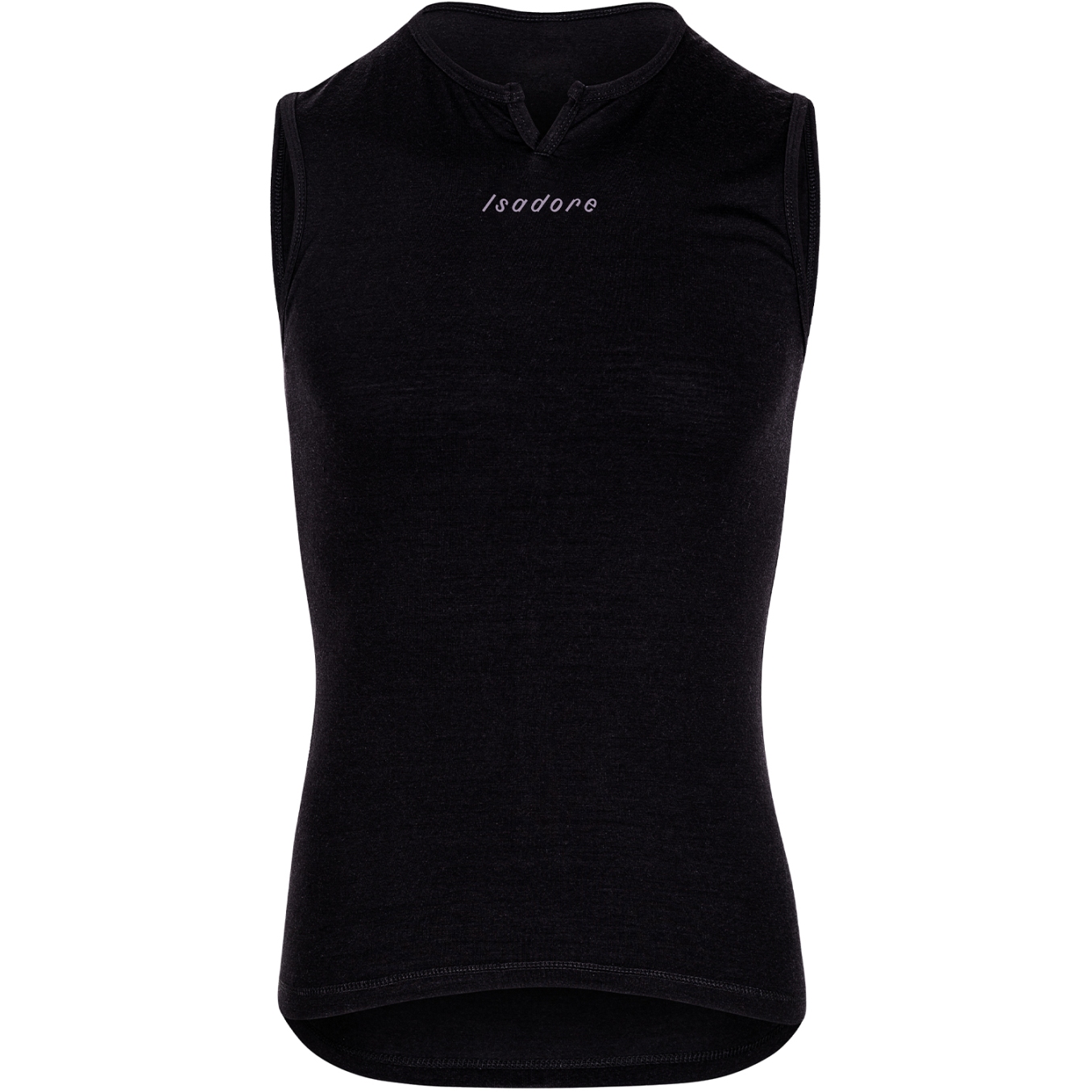 Picture of Isadore Merino Sleeveless Baselayer Men 2.0 - Black/Black