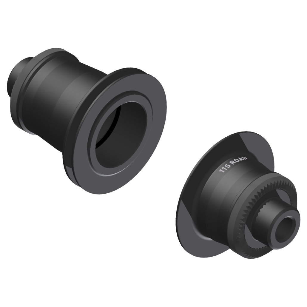 Picture of DT Swiss End Caps - Rear Wheel | Set | Shimano HG L - QR 135mm - HWGXXX00S7446S