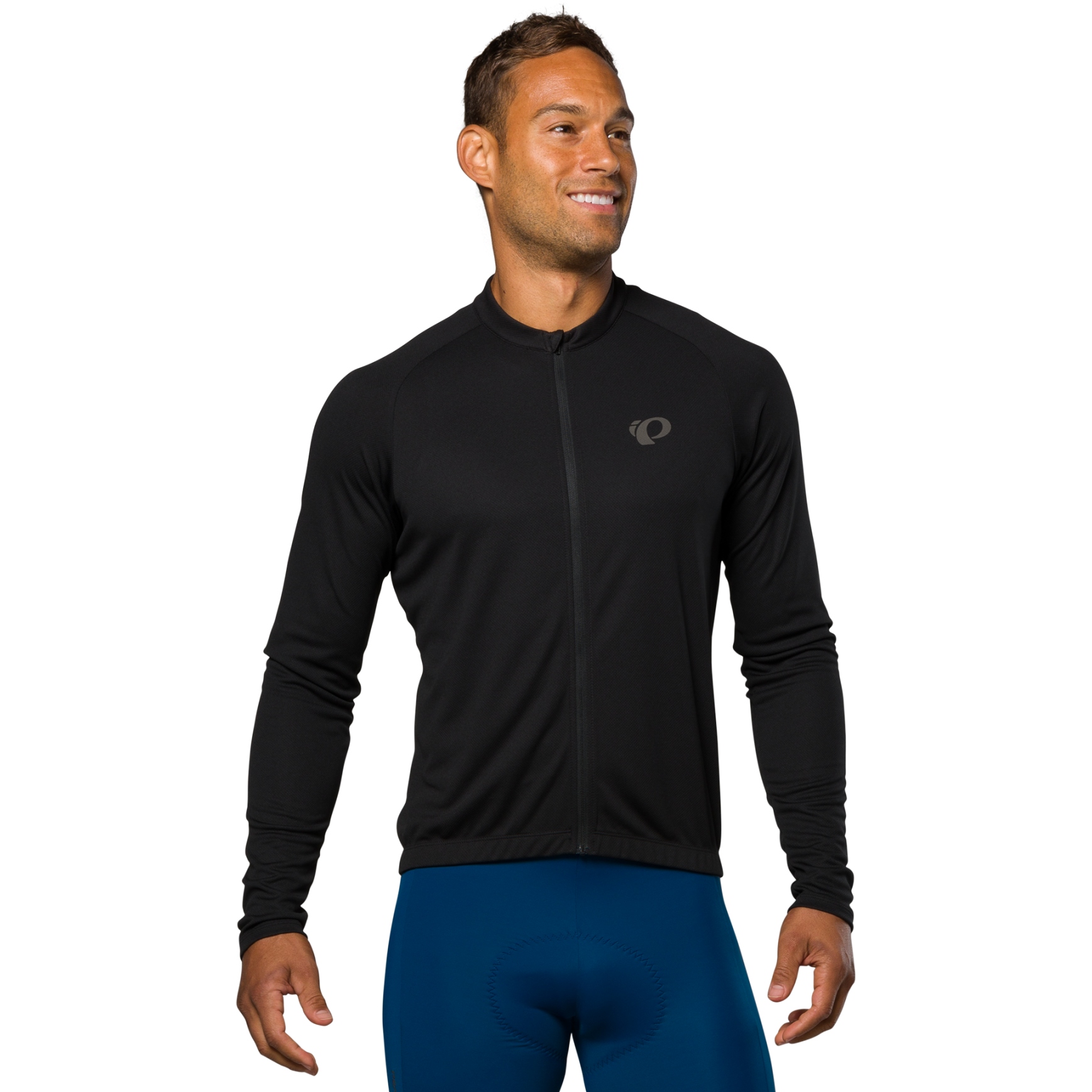 Produktbild von PEARL iZUMi Quest Langarm-Radtrikot Herren 11122407 - schwarz - 021