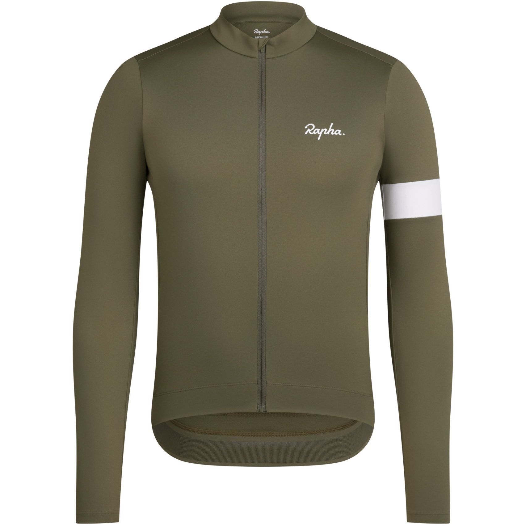 Produktbild von Rapha Core Thermal Langarmtrikot Herren - kalamata/white alyssum