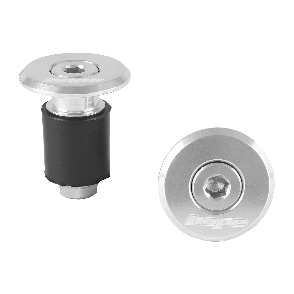 Productfoto van Hope Grip Doctor Stuurdoppen | 1 Paar - zilver