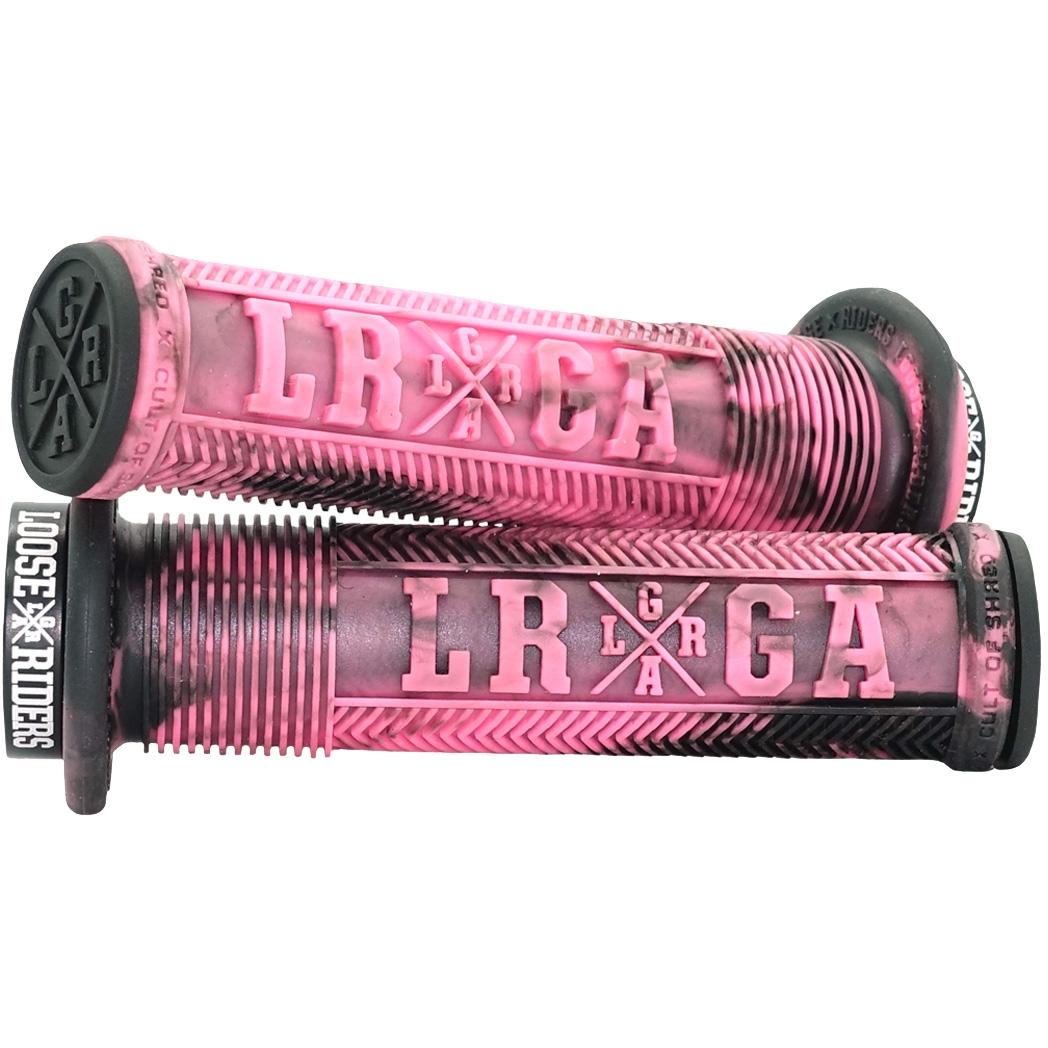 Picture of Loose Riders C/S Grips - Pink &amp; Black